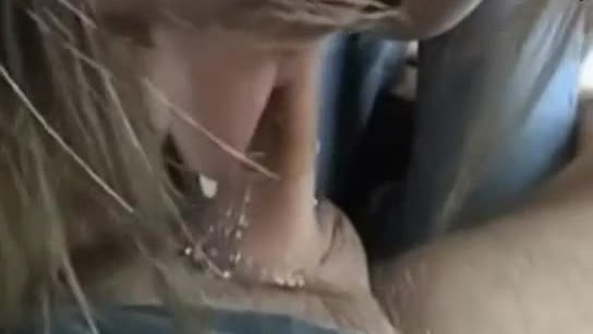 Throat full of cum for brazilian whore