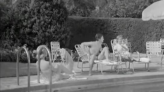 Hot orgy in the pool classic