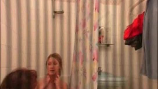 Bathroom together amateur